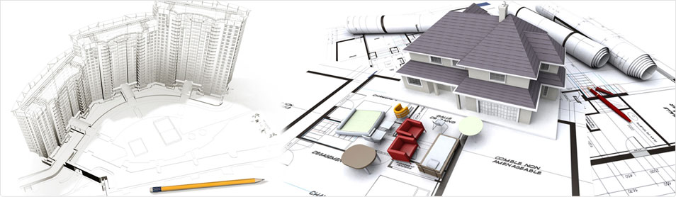 2D Architecture Drafting, Architectural Planning Drawings, 3D Rendering