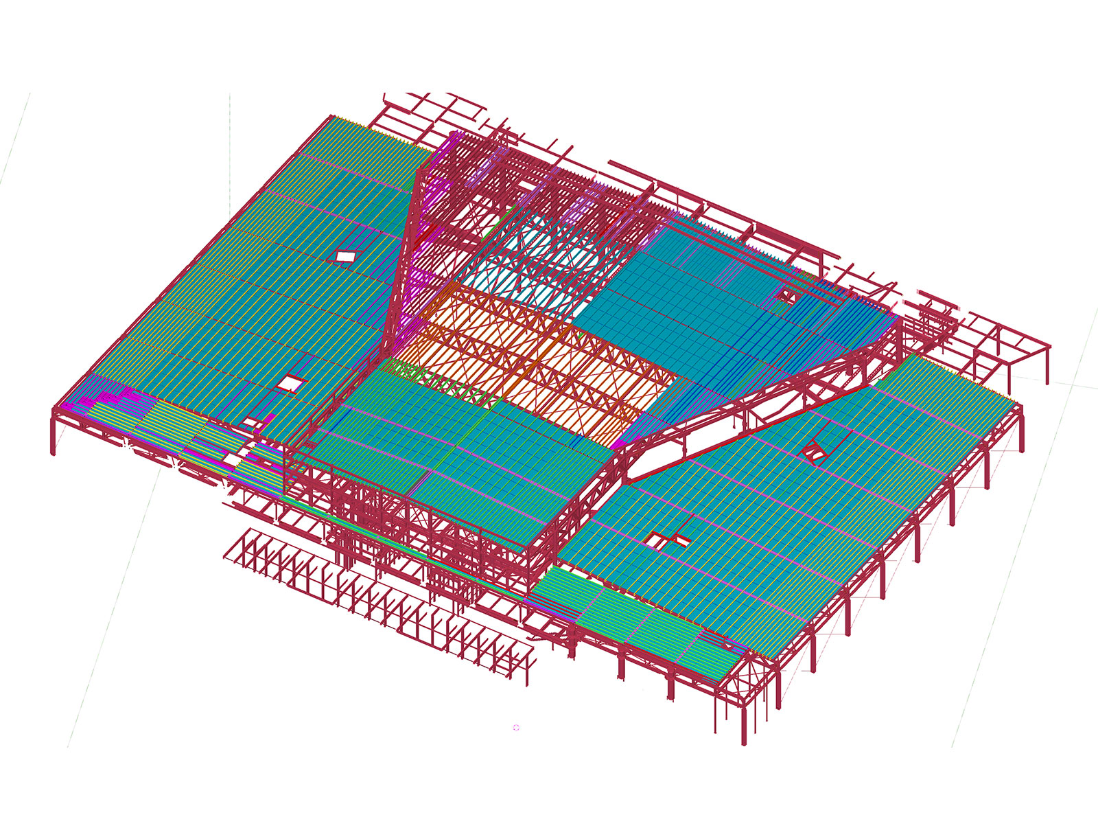 Structural 3d Modeling Portfolio Services - CAD Outsourcing