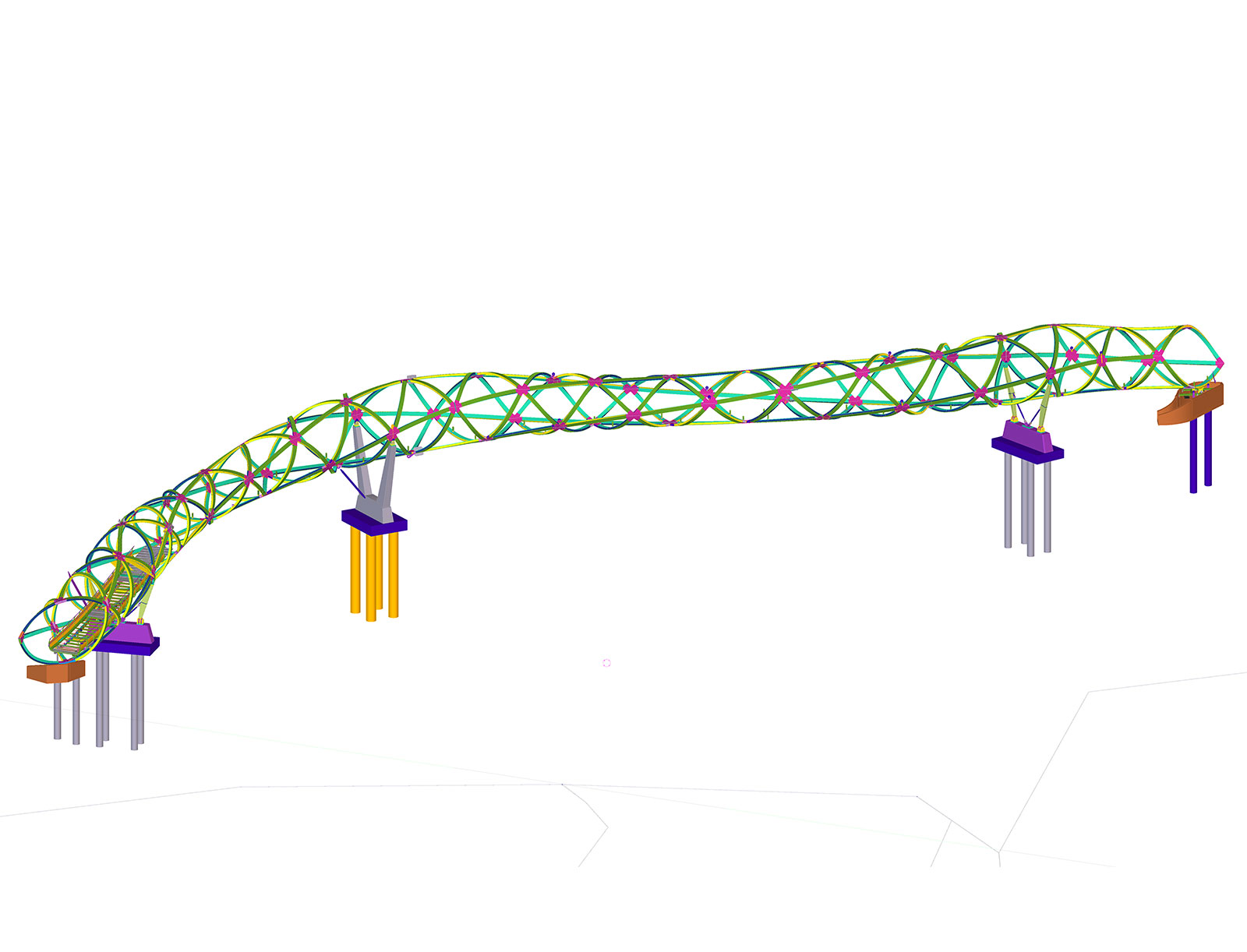 Structured 3d Model Structural 3d Modeling Portfolio Services - CAD Outsourcing