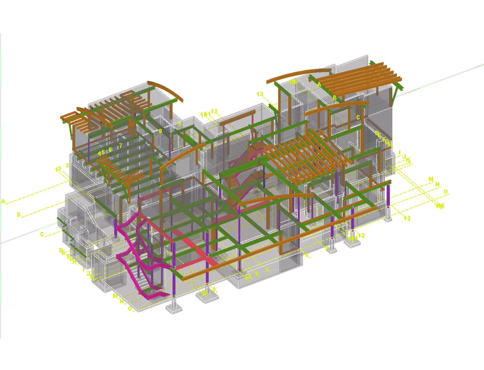 Structural 3d Modeling Portfolio Services - CAD Outsourcing