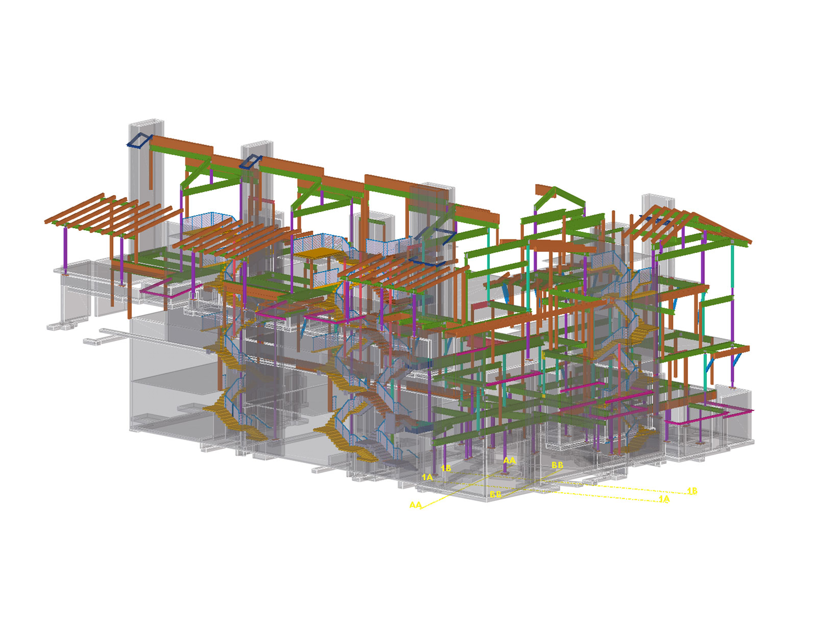 Structural 3d Modeling Portfolio Services - CAD Outsourcing