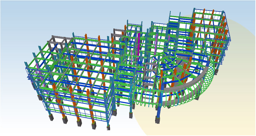 3D Structural Steel Detailing and Modeling Services